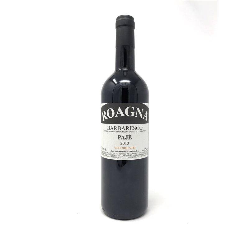 RoagnaBarbarescoPajeVecchieVigne2013