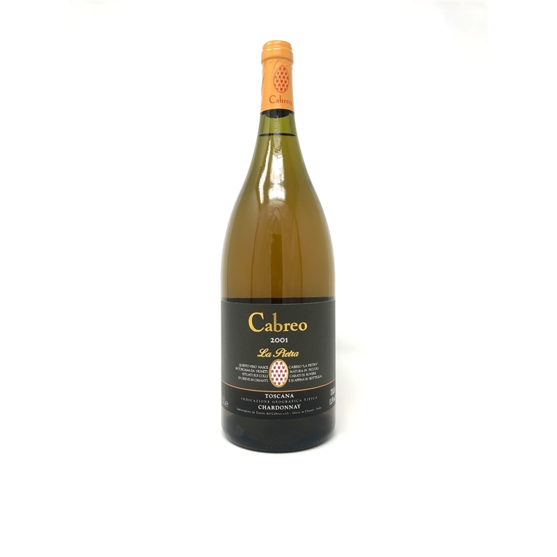 TenuteCabreoChardonnayLaPietra2001Magnum
