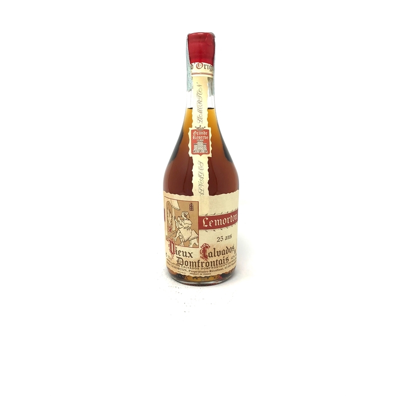CalvadosLemortonDidierGrandeReserveVieux25Ans