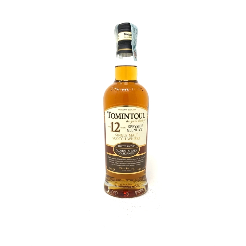 WhiskyTomintoulSingleMaltOlorosoSherryCaskFinish12Y