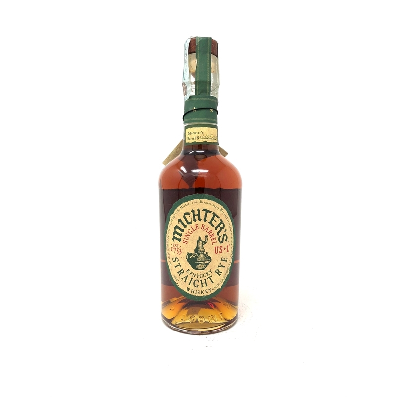 WhiskeyMichterStraightRyeSingleBarrel