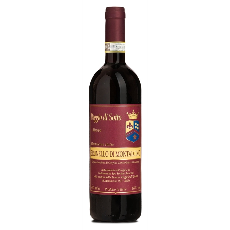 BrunelloMontalcinoRiservaPoggioSotto